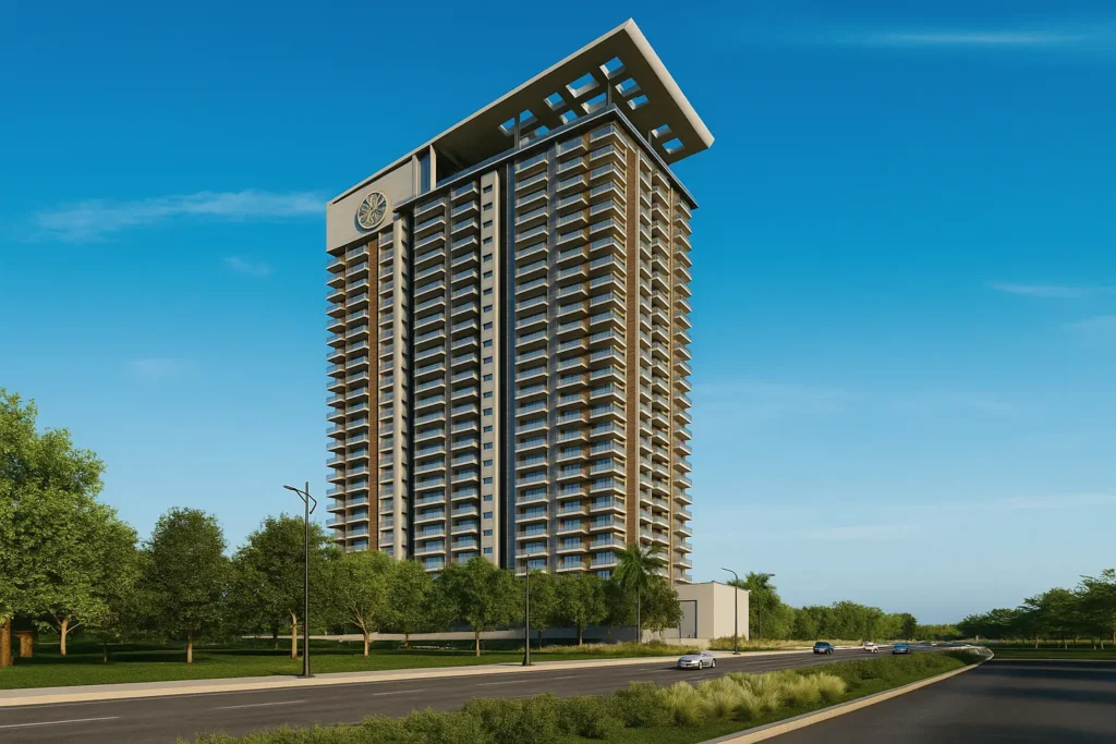 Harmony One of One Indirapuram luxury tower exterior